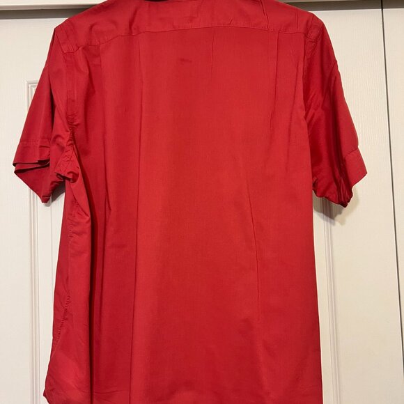 Polo Ralph Lauren - Mens Red Button Down Short Sleeve - Classic Fit - Size XL - Picture 3 of 3